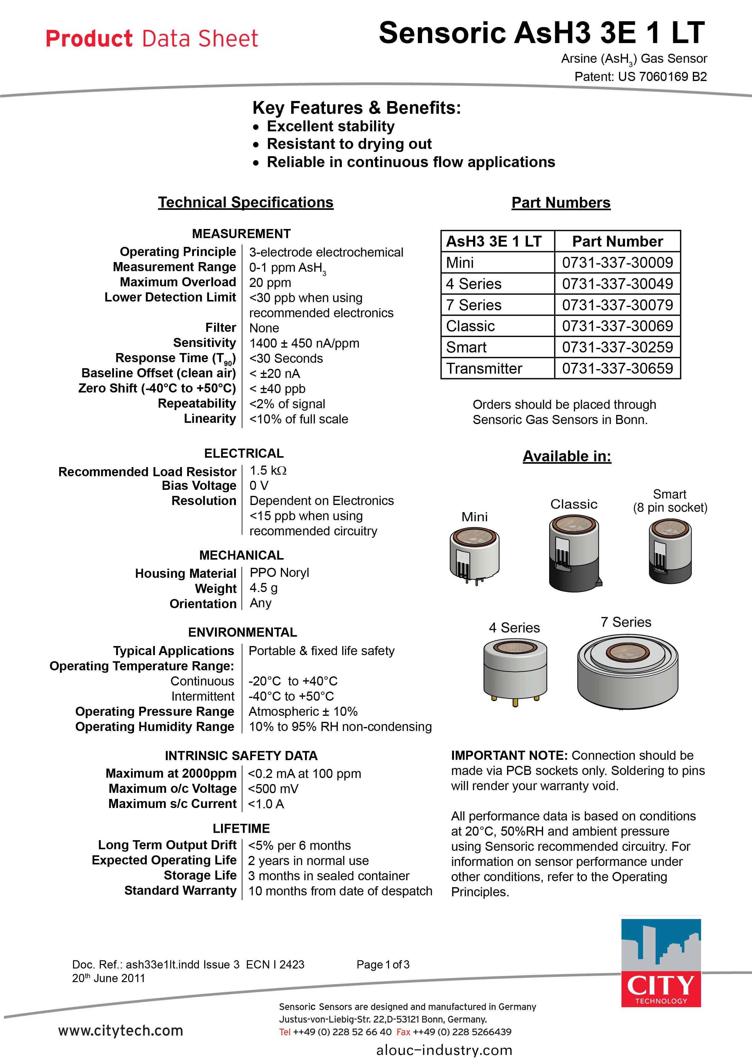 砷化氫ash33e1lt(ASH3)-1